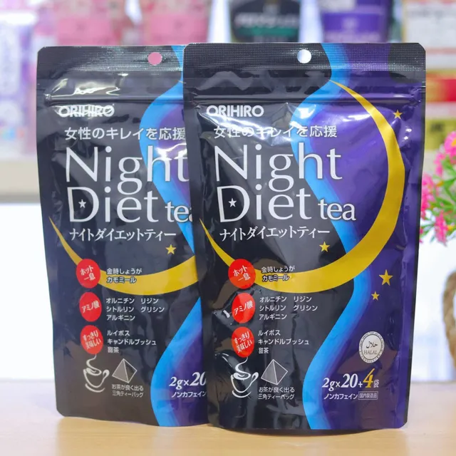 Trà Giảm Cân Ban Đêm Orihiro Night Diet Tea