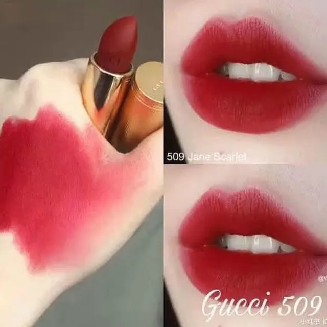 Son Gucci 509 limited edition đỏ lanh
