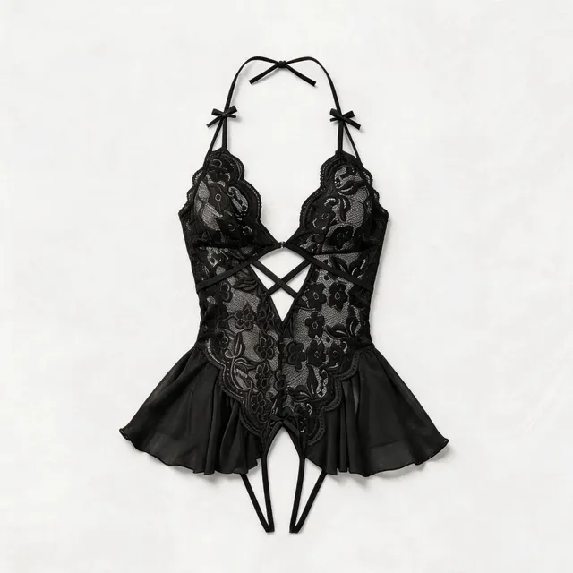 Đồ Ngủ Jumpsuit Nữ Liền Th&acirc;n