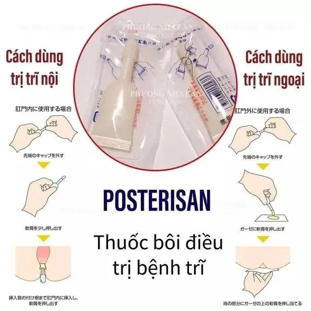 Combo Kem B&ocirc;i Trĩ Posterisan Forte