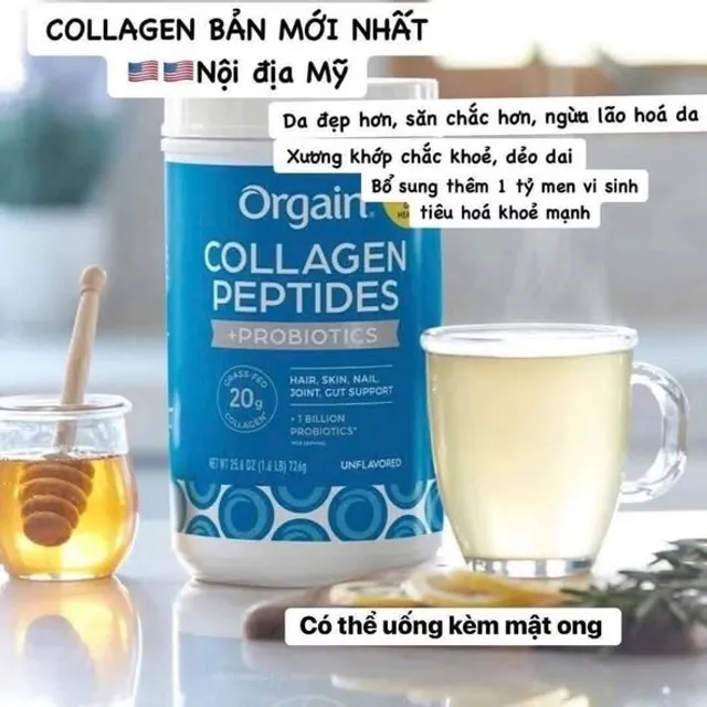 Bột collagen Orgain