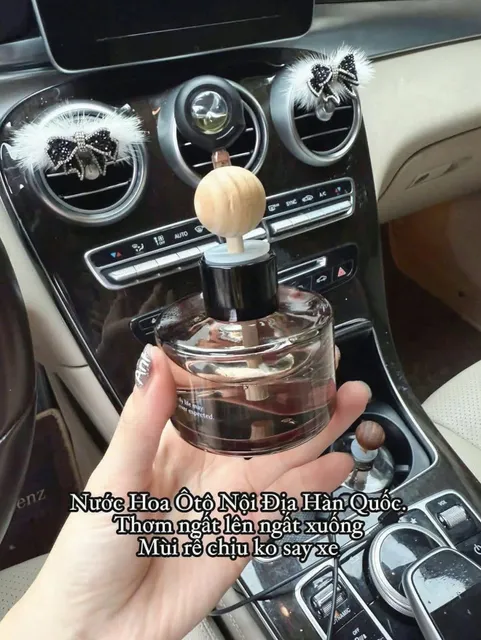 Nước hoa ô tô hetras NO2 flower shop 77ml
