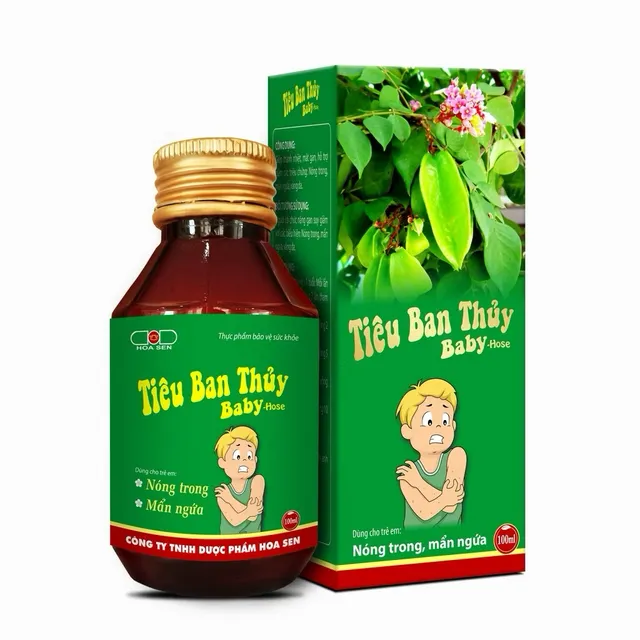 Siro TI&Ecirc;U BAN THỦY BABY Hose