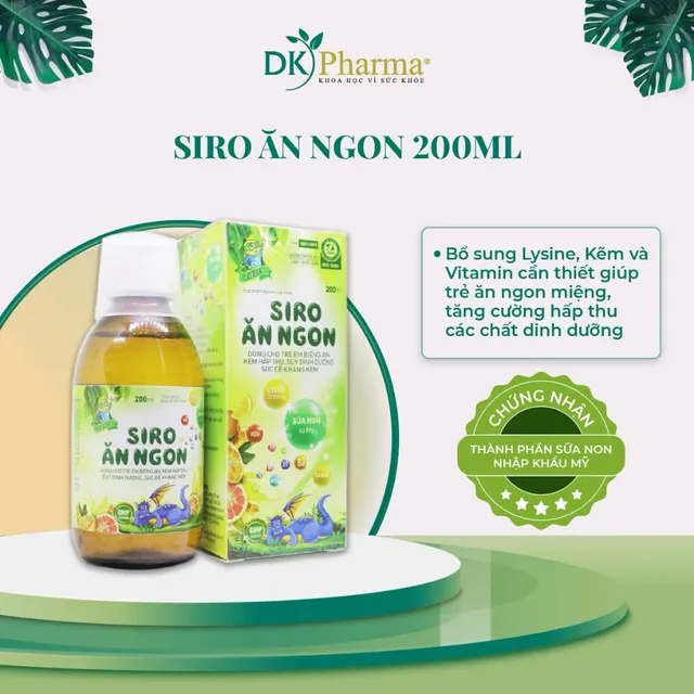 Siro Ăn Ngon 60ml