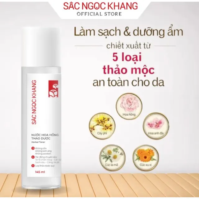 Nước Hoa Hồng Sắc Ngọc Khang
