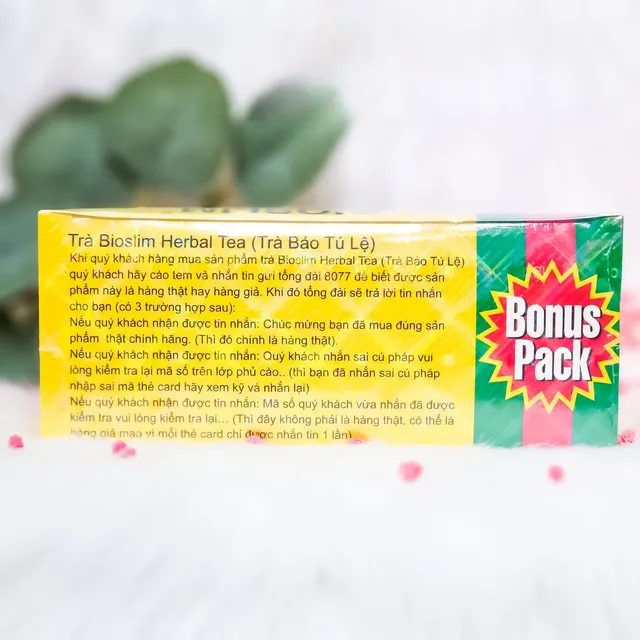 Tr&agrave; giảm c&acirc;n Bảo T&uacute; Lệ Bio Slim