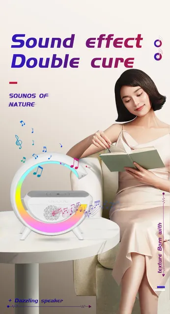 Loa Bluetooth Sạc Ko D&acirc;y Đ&egrave;n Tạo Kh&ocirc;ng Kh&iacute; 3in1 BT 2301
