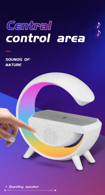 Loa Bluetooth Sạc Ko D&acirc;y Đ&egrave;n Tạo Kh&ocirc;ng Kh&iacute; 3in1 BT 2301
