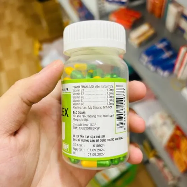 Vi&ecirc;n uống B-Complex C Vitamin tổng hợp Nh&oacute;m B