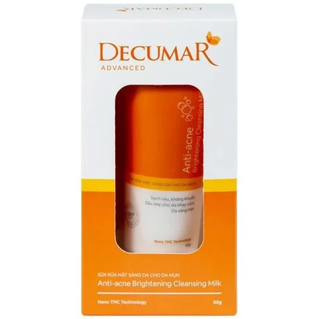 Sữa rửa mặt Nano THC Decumar Advanced