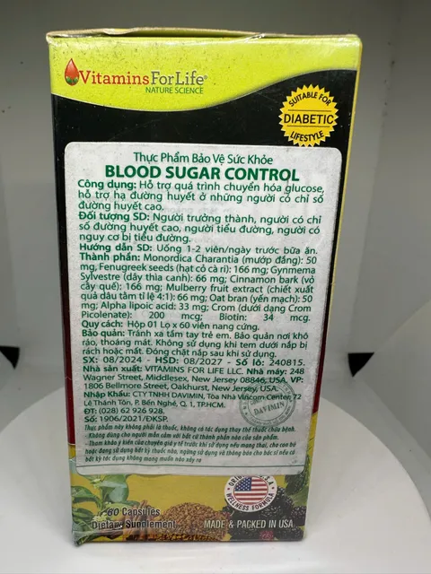 Blood Sugar Control