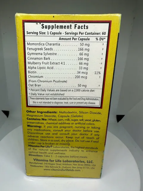 Blood Sugar Control