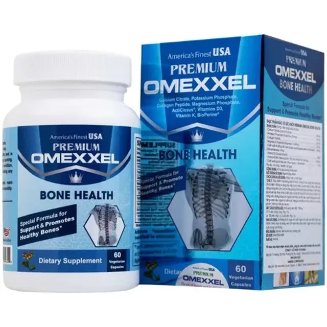 Vi&ecirc;n uống hỗ trợ xương khỏe mạnh Premium Omexxel Bone Health