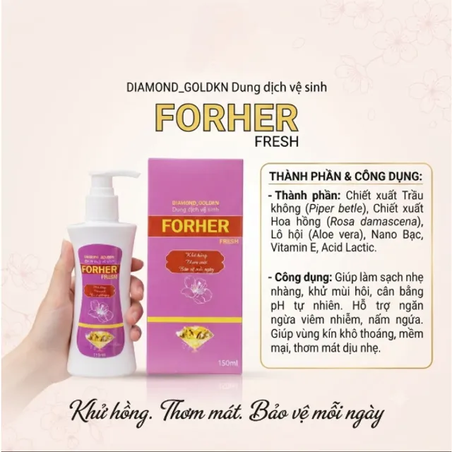 Dung dịch vệ sinh phụ nữ FORHER