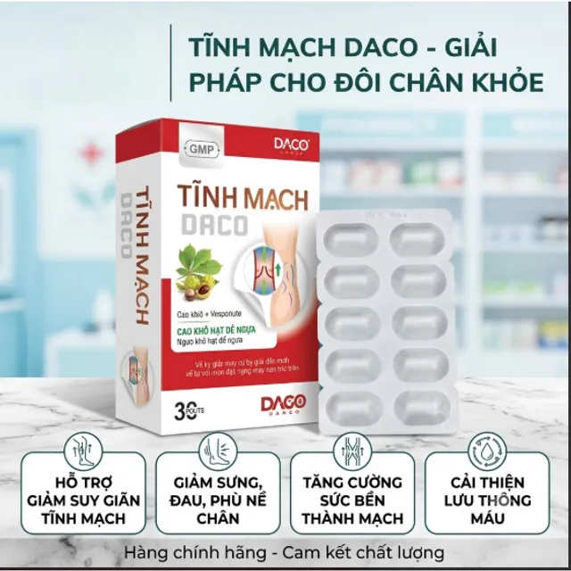 Vi&ecirc;n uống Tĩnh Mạch Daco