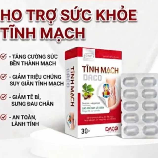 Vi&ecirc;n uống Tĩnh Mạch Daco