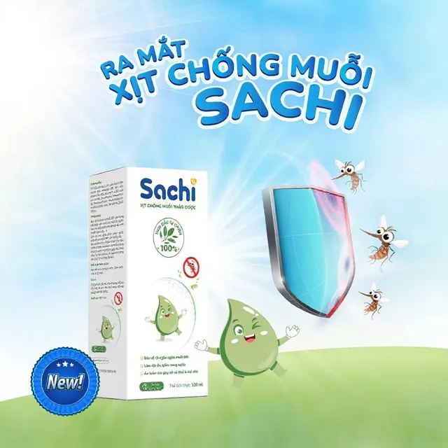 Xịt chống muỗi l&agrave;nh t&iacute;nh cho trẻ