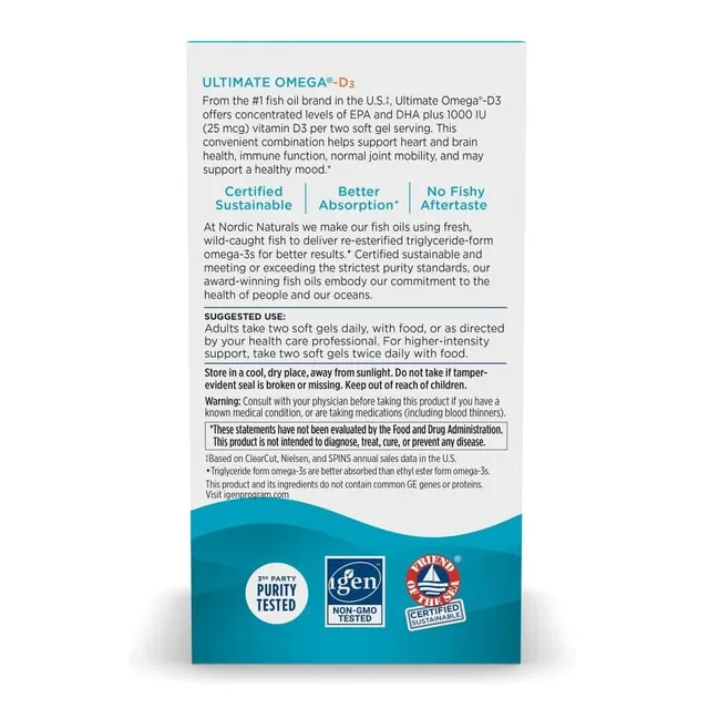 Ultimate Omega D3 Nordic Naturals
