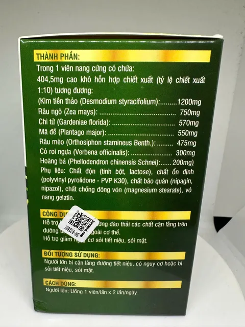 Vi&ecirc;n Uống Kim Tiền Thảo R&acirc;u Ng&ocirc; Rau M&egrave;o