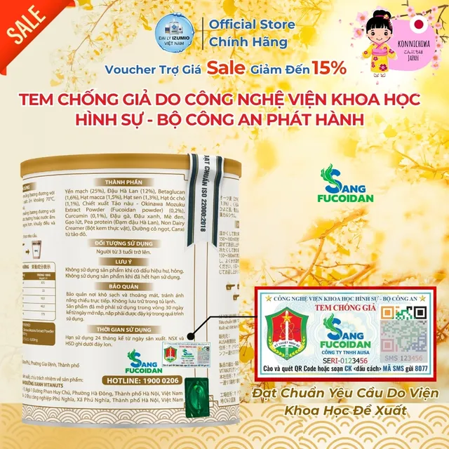 Thực Dưỡng Sang Fucoidan Kanehide