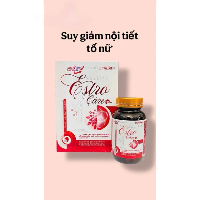 Vi&ecirc;n uống S&acirc;m Tố Nữ Estro Care