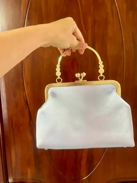 NEW - TRUNG HOA Cốp đi tiệc quai kiềng đựng vừa điện thoại 3