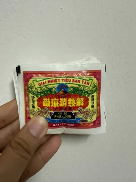 Combo 10 g&oacute;i giải nhiệt ti&ecirc;u ban t&aacute;n Ph&uacute; Sơn