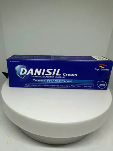 Kem B&ocirc;i Nấm Ngứa Danisil Cream