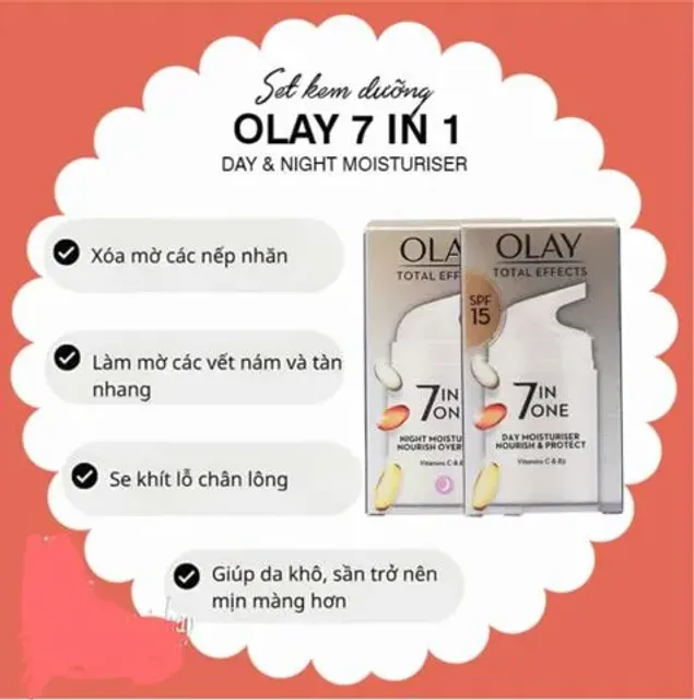 Bộ sản phẩm Olay Total Effects