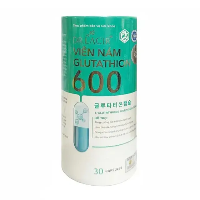 Vi&ecirc;n uống Glutathione 600mg Dr. Lacir