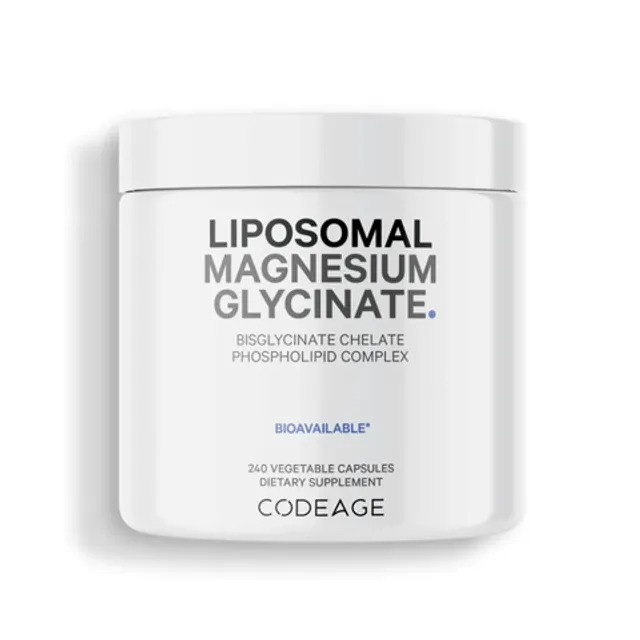 Vi&ecirc;n uống bổ sung magie Codeage Liposomal Magnesium Glycinate 240 vi&ecirc;n