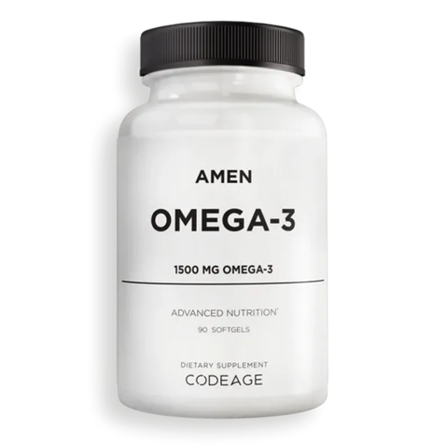 Vi&ecirc;n Dầu C&aacute; Codeage Amen Omega-3 1500mg