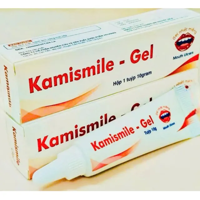 Hướng dẫn sử dụng Gel nhiệt miệng Kamizetap