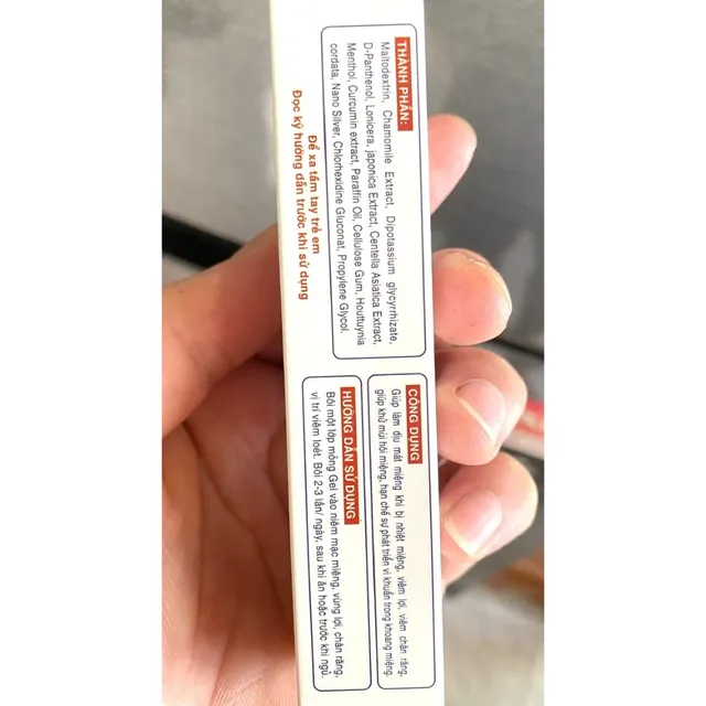 Gel nhiệt miệng Kamizetap