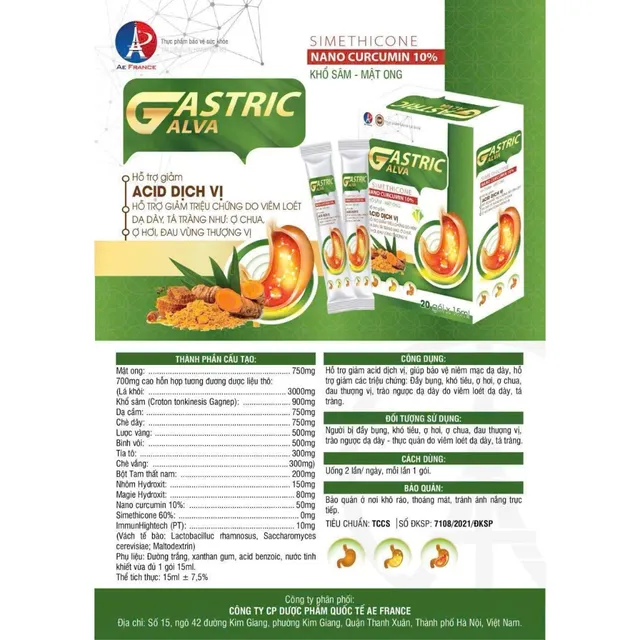 Gel dạ d&agrave;y Gastric Alva