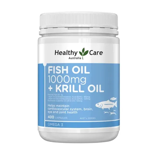 Vi&ecirc;n Dầu C&aacute; Healthy Care Fish Oil 1000mg