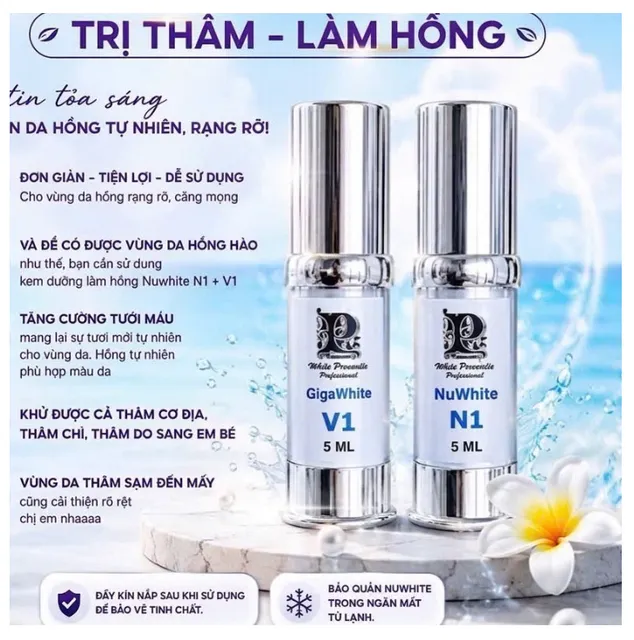 Kem Nuwhite Mibiti với c&aacute;c th&agrave;nh phần l&agrave;nh t&iacute;nh