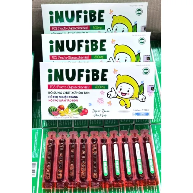 Chất xơ INUFIBE Hỗ trợ cải thiện t&igrave;nh trạng t&aacute;o b&oacute;n