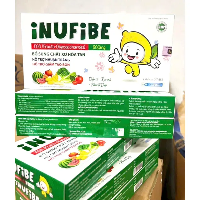 Chất xơ INUFIBE Hỗ trợ nhuận tr&agrave;ng