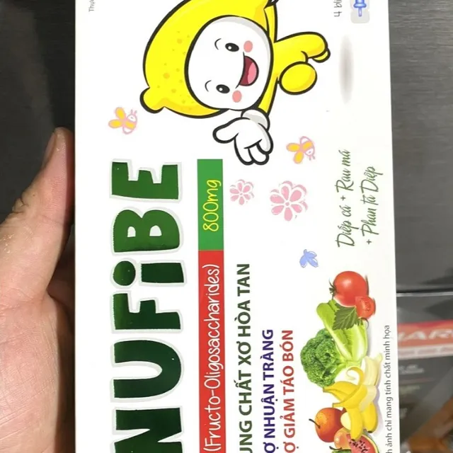 Chất xơ INUFIBE cho trẻ em