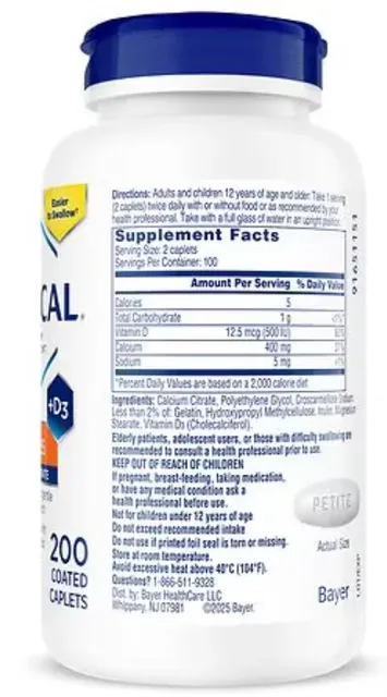 Citracal Maximum Plus Calcium Citrate + D3