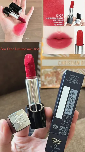 Son Dior 808 Couture Lipstick Velvet Limited Edition