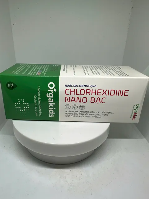 Nước s&uacute;c miệng Orgakids