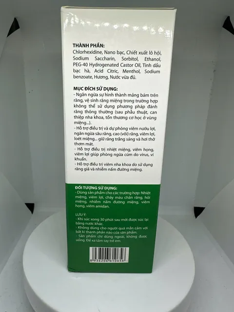 Nước s&uacute;c miệng họng Orgakids