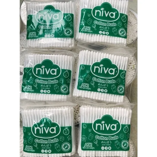 Mua tăm b&ocirc;ng Niva Cotton Buds