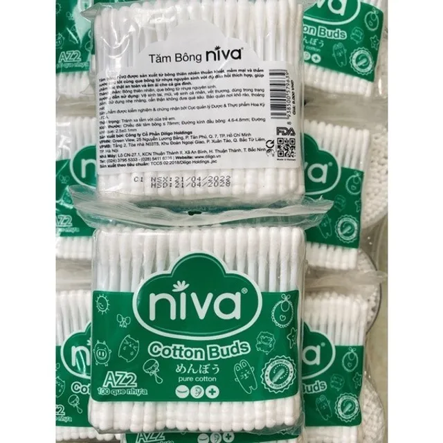 Lợi &iacute;ch của tăm b&ocirc;ng Niva