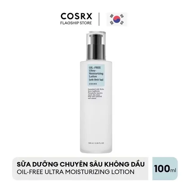 Lotion Si&ecirc;u Dưỡng Ẩm Kh&ocirc;ng Dầu