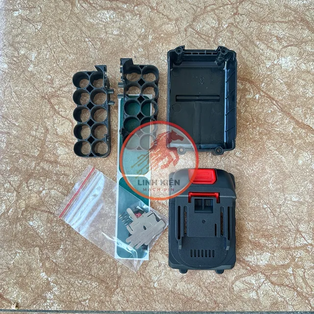Vỏ Makita 10 Cell Pin 18650 - Mặt trước