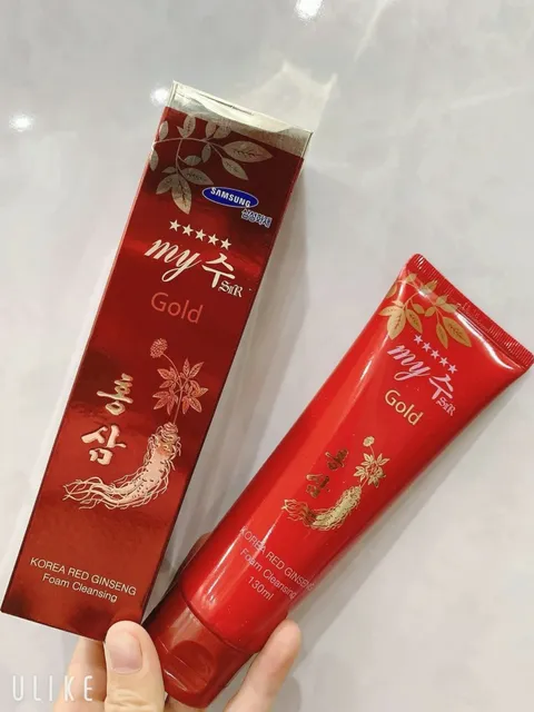 Hướng dẫn sử dụng Sữa rửa mặt Hồng Sâm