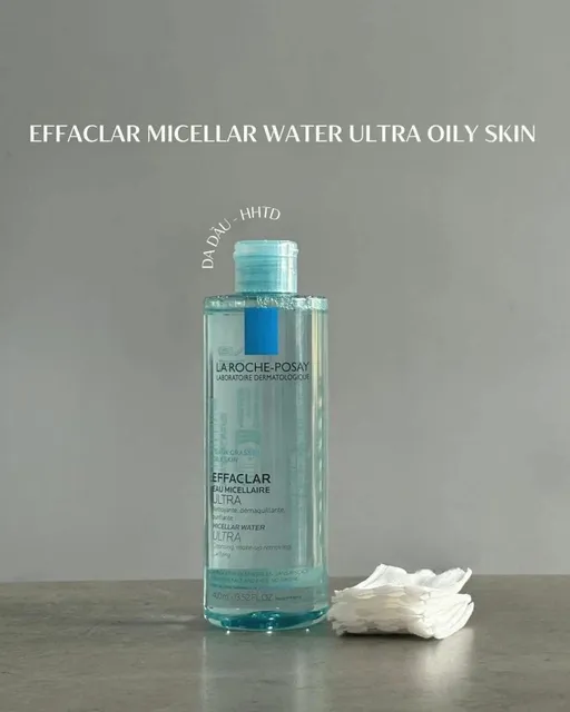 Da Dầu - Nước Tẩy Trang La Roche-Posay Micellar Water Ultra Oily Skin